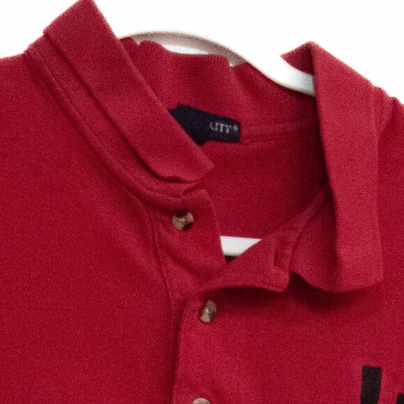 Port Authority Red Polo Shirt Mens Size 2XL - Picture 2 of 8
